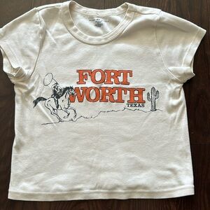 COPY - Brandy Melville Fort Worth Texas baby tee